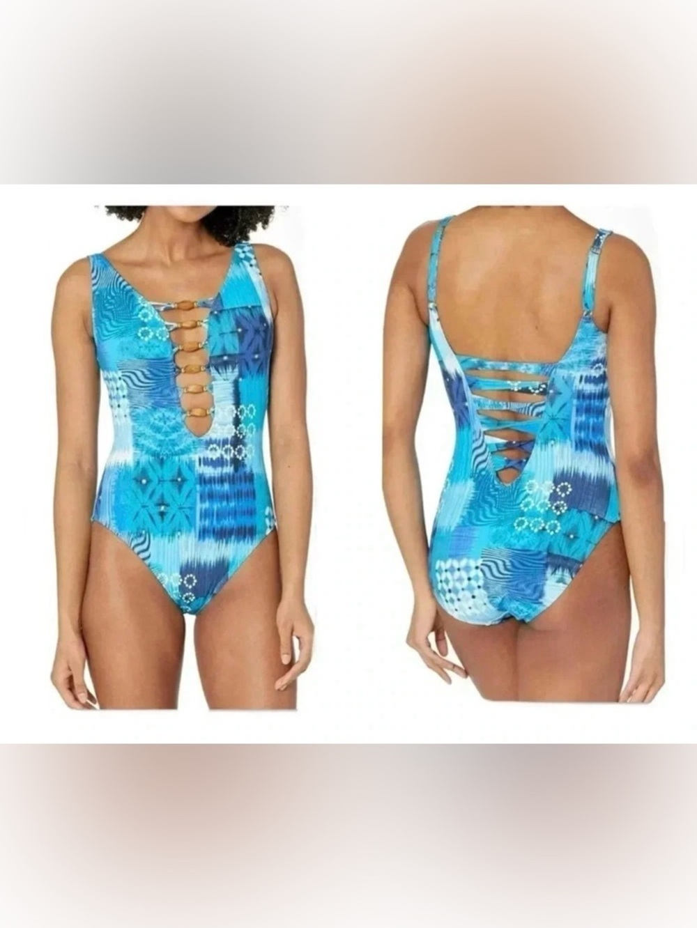 Bleu Rod Beattie One Piece Swimsuit